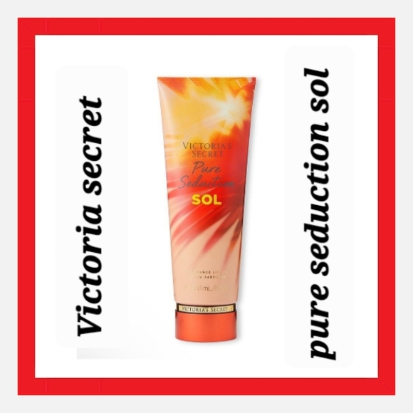 Victoria's Secret Pure Seduction Sol Body Lotion - Vibrant Orange - Picture 1 of 1